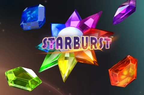 Starburst, permata bercahaya latar gelap
